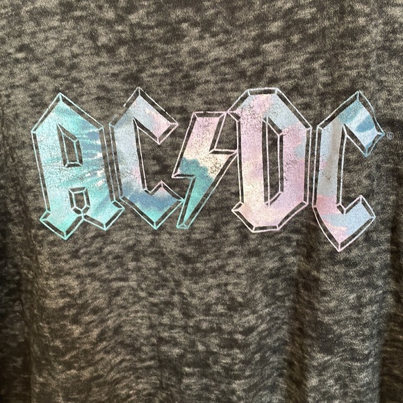 Dark Gray Pseudo-Vintage AC/DC Long Sleeve size XS - Picture 6 of 11